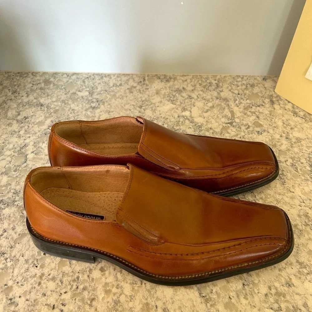 STACY ADAMS Leather Men's Loafers